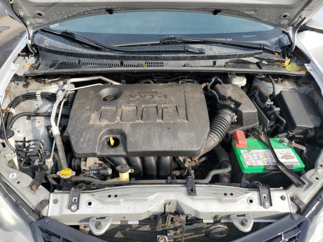 2T1BURHE9EC081272 - 2014 TOYOTA COROLLA L SILVER photo 11