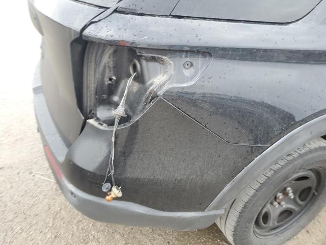 1FM5K8AB2MGB18414 - 2021 FORD EXPLORER POLICE INTERCEPTOR შავი ფოტო 10