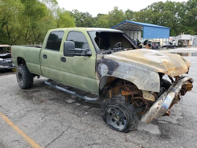 1GCHK232X5F943958 - 2005 CHEVROLET SILVERADO K2500 HEAVY DUTY GREEN photo 4