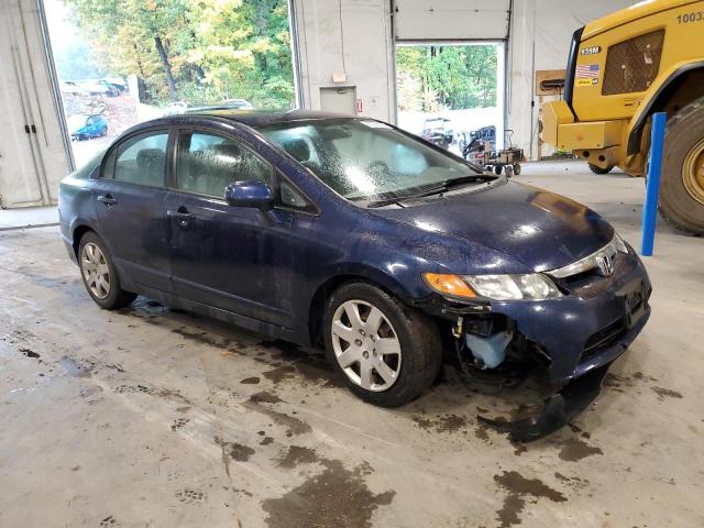 1HGFA16587L011774 - 2007 HONDA CIVIC LX BLUE photo 4
