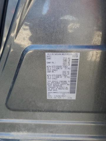 5N1DL0MM9JC532039 - 2018 INFINITI QX60 გრაფიტი ფოტო 13