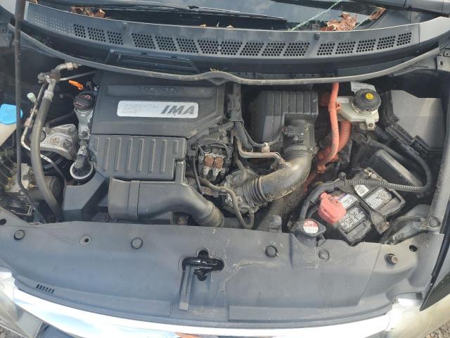 JHMFA36299S002993 - 2009 HONDA CIVIC HYBRID შავი ფოტო 11