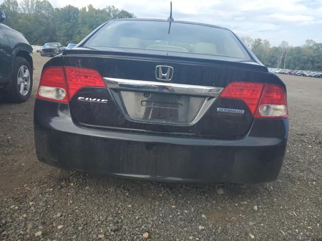 JHMFA36299S002993 - 2009 HONDA CIVIC HYBRID შავი ფოტო 6