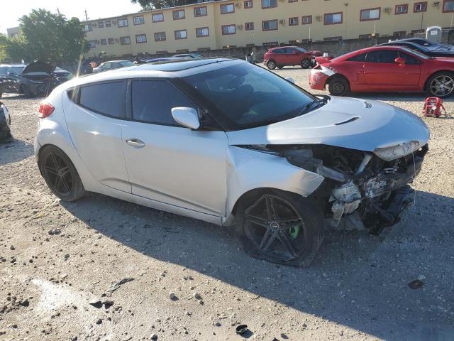 KMHTC6AD9DU136551 - 2013 HYUNDAI VELOSTER 银色 照片 4