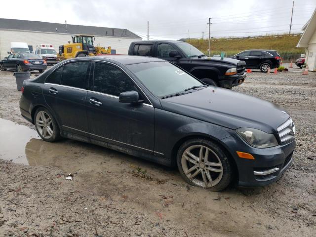 WDDGF8AB3DR271900 - 2013 MERCEDES-BENZ C 300 4MATIC CHARCOAL photo 4