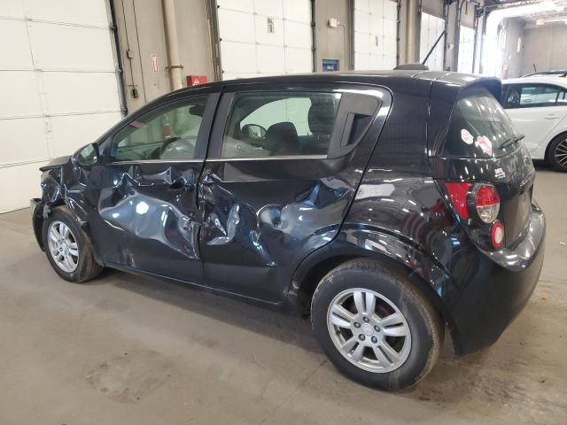 1G1JC6SH6G4152636 - 2016 CHEVROLET SONIC LT BLACK photo 2