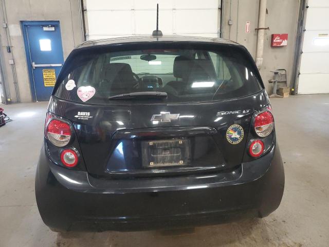 1G1JC6SH6G4152636 - 2016 CHEVROLET SONIC LT BLACK photo 6