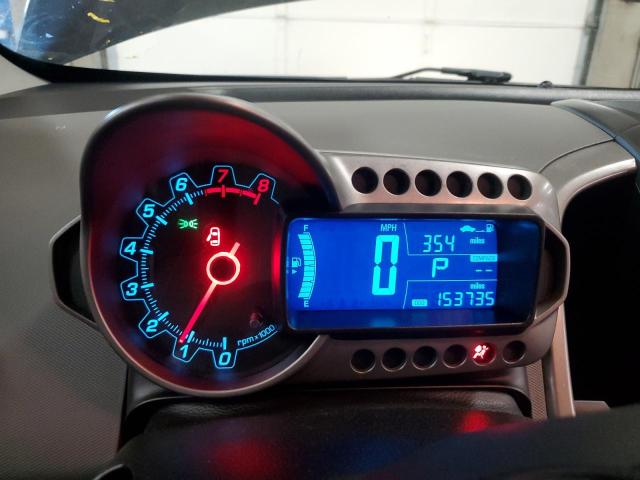 1G1JC6SH6G4152636 - 2016 CHEVROLET SONIC LT BLACK photo 9