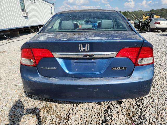 2HGFA16369H336678 - 2009 HONDA CIVIC VP BLUE photo 6
