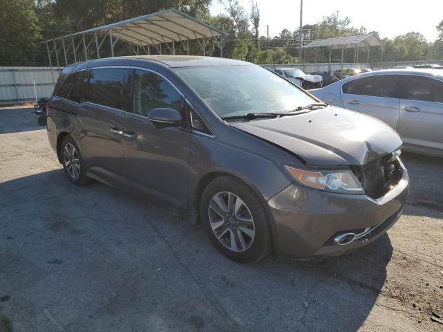 5FNRL5H9XGB030522 - 2016 HONDA ODYSSEY TOURING GRAY photo 4