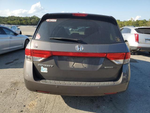 5FNRL5H9XGB030522 - 2016 HONDA ODYSSEY TOURING GRAY photo 6