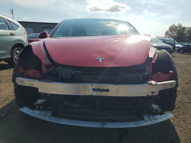 5YJ3E1EA5PF450342 - 2023 TESLA MODEL 3 أحمر صورة 5
