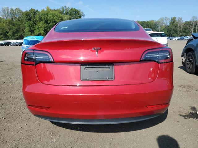 5YJ3E1EA5PF450342 - 2023 TESLA MODEL 3 أحمر صورة 6