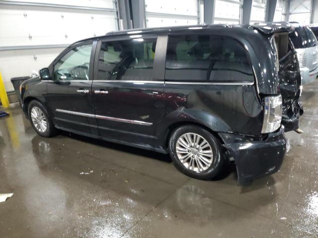 2C4RC1CG1FR742645 - 2015 CHRYSLER TOWN & COU TOURING L BLACK photo 2