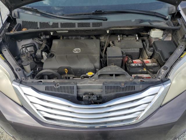 5TDYK3DC5BS125577 - 2011 TOYOTA SIENNA XLE 灰色 照片 11