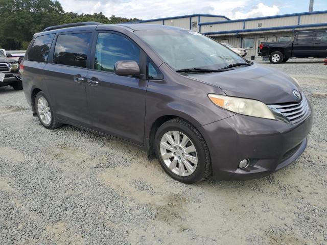 5TDYK3DC5BS125577 - 2011 TOYOTA SIENNA XLE 灰色 照片 4