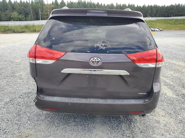 5TDYK3DC5BS125577 - 2011 TOYOTA SIENNA XLE 灰色 照片 6