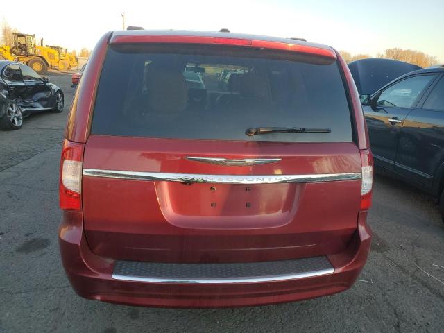 2A4RR8DG9BR604345 - 2011 CHRYSLER TOWN & COU TOURING L BURGUNDY photo 6