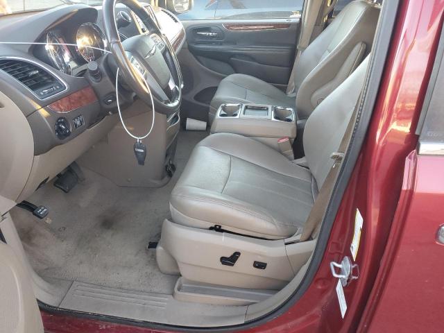 2A4RR8DG9BR604345 - 2011 CHRYSLER TOWN & COU TOURING L BURGUNDY photo 7