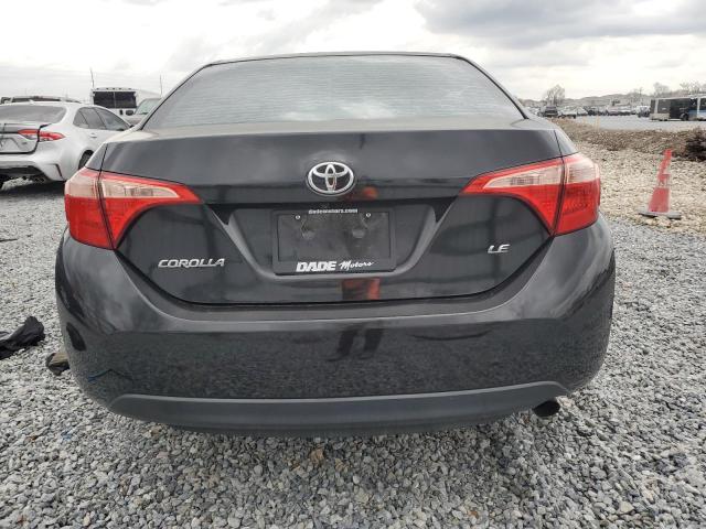 2T1BURHE2HC838792 - 2017 TOYOTA COROLLA L BLACK photo 12