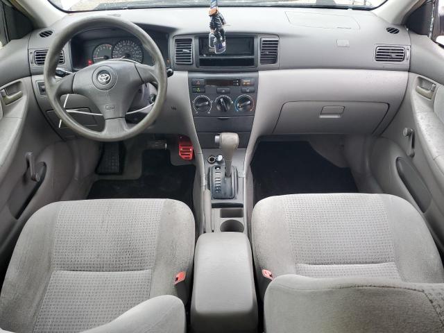 JTDBR32E252066358 - 2005 TOYOTA COROLLA CE SILVER photo 8