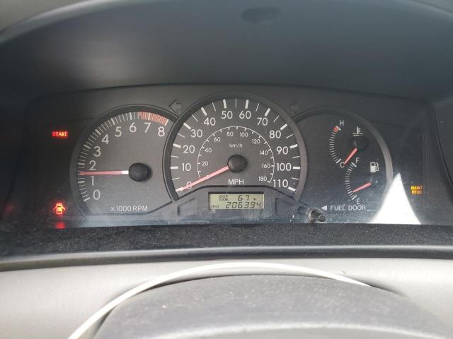 JTDBR32E252066358 - 2005 TOYOTA COROLLA CE SILVER photo 9