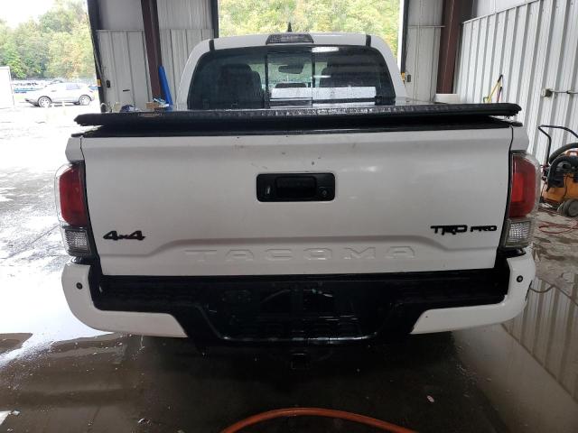 5TFCZ5AN5KX202692 - 2019 TOYOTA TACOMA DOUBLE CAB WHITE photo 6