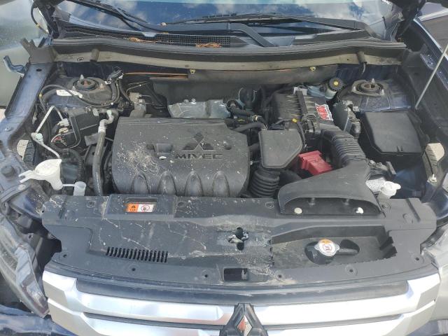 JA4AZ3A38FZ012223 - 2015 MITSUBISHI OUTLANDER SE BLUE photo 12