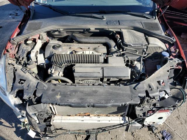 YV1622FS3C2111590 - 2012 VOLVO S60 T5 წითელი ფოტო 11