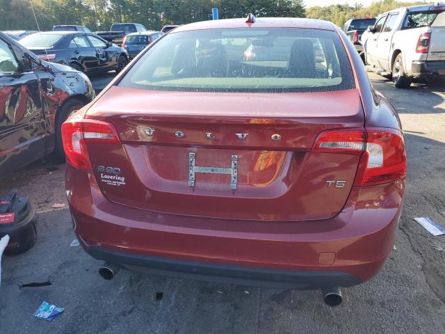 YV1622FS3C2111590 - 2012 VOLVO S60 T5 წითელი ფოტო 6
