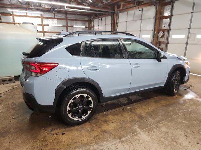 JF2GTAEC1M8252850 - 2021 SUBARU CROSSTREK PREMIUM BLUE photo 3