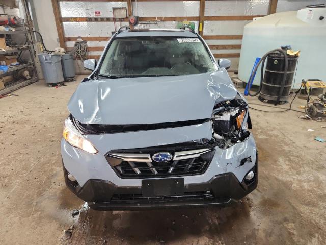 JF2GTAEC1M8252850 - 2021 SUBARU CROSSTREK PREMIUM BLUE photo 5