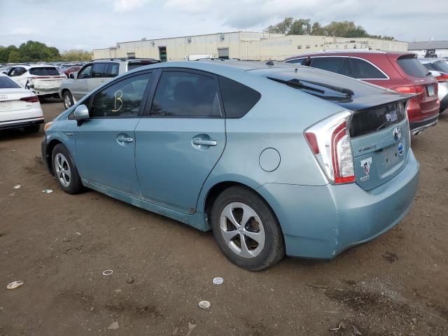 JTDKN3DU9E1844189 - 2014 TOYOTA PRIUS ლურჯი ფოტო 2