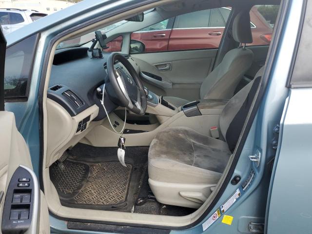 JTDKN3DU9E1844189 - 2014 TOYOTA PRIUS ლურჯი ფოტო 7