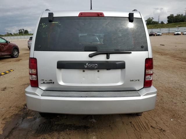 1J8GN28K98W276471 - 2008 JEEP LIBERTY SPORT SILVER photo 6