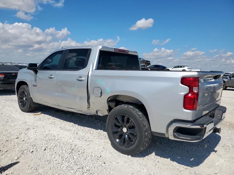 1GCPACED1NZ542011 - 2022 CHEVROLET SILVERADO C1500 LT SILVER photo 2