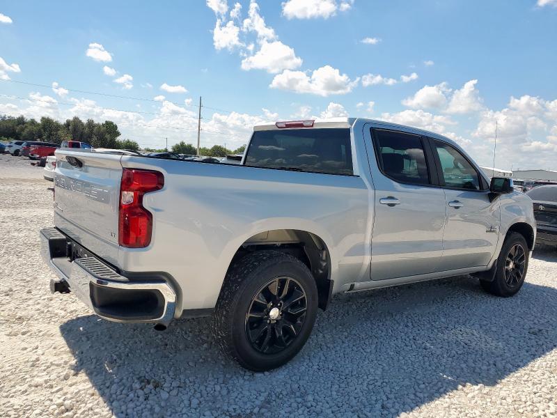 1GCPACED1NZ542011 - 2022 CHEVROLET SILVERADO C1500 LT SILVER photo 3