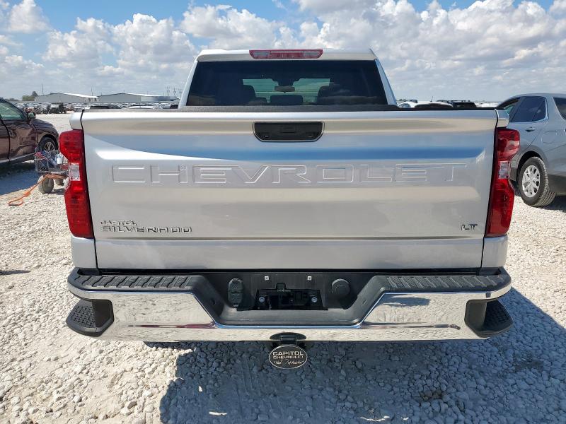 1GCPACED1NZ542011 - 2022 CHEVROLET SILVERADO C1500 LT SILVER photo 6