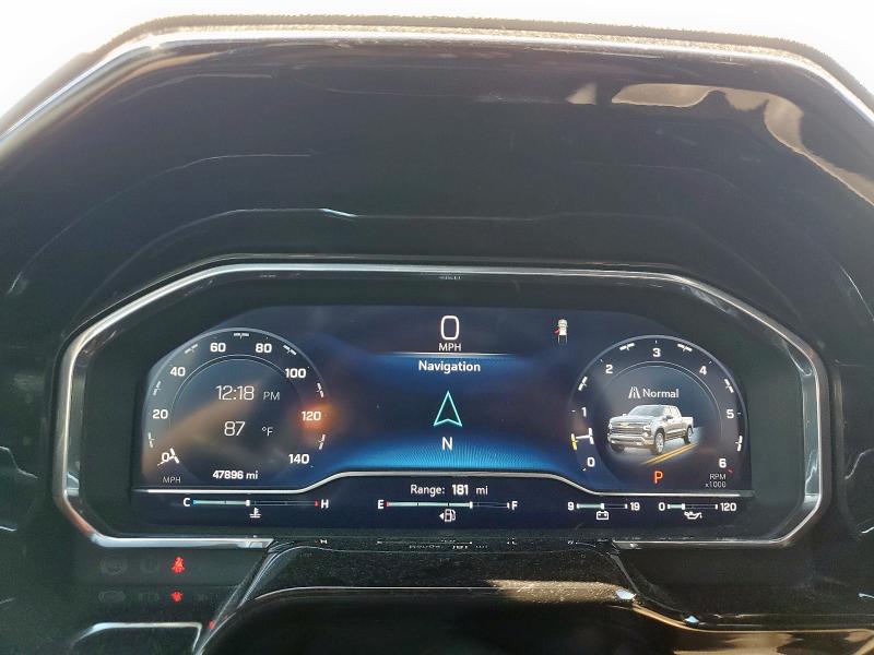 1GCPACED1NZ542011 - 2022 CHEVROLET SILVERADO C1500 LT SILVER photo 9