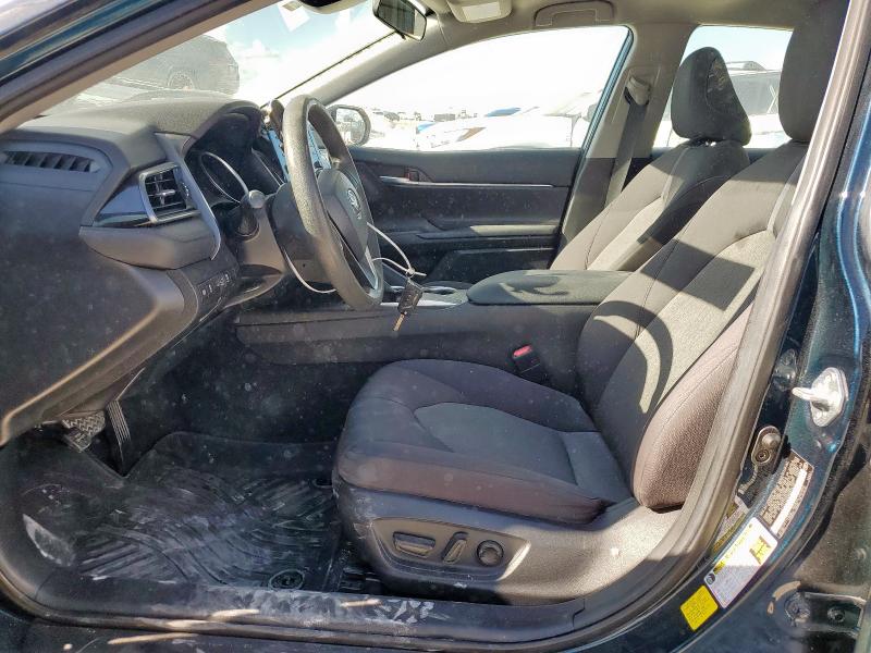 4T1C11AK3MU604197 - 2021 TOYOTA CAMRY LE BLUE photo 7