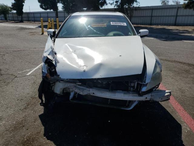1HGCM56876A002649 - 2006 HONDA ACCORD EX WHITE photo 5