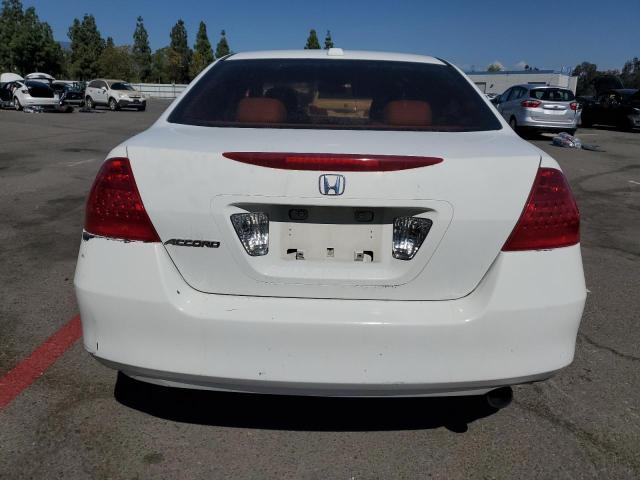 1HGCM56876A002649 - 2006 HONDA ACCORD EX WHITE photo 6