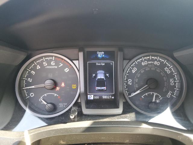 5TFAZ5CN5HX051799 - 2017 TOYOTA TACOMA DOUBLE CAB GRAY photo 9