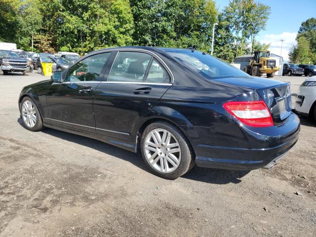 WDDGF81X19R059547 - 2009 MERCEDES-BENZ C 300 4MATIC BLACK photo 2