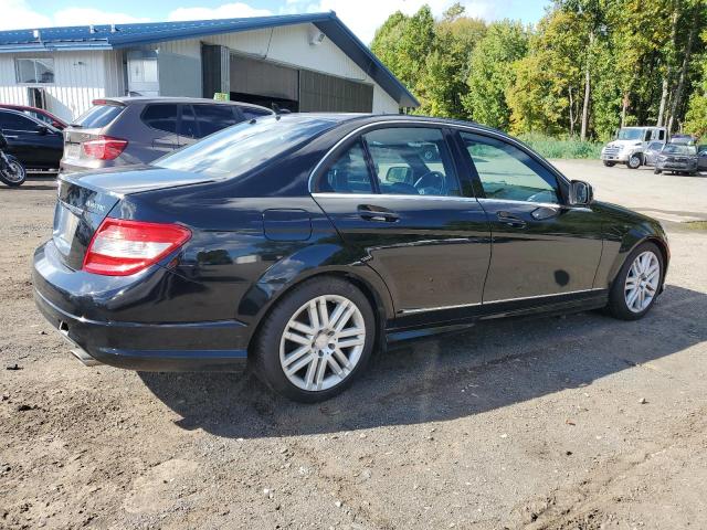 WDDGF81X19R059547 - 2009 MERCEDES-BENZ C 300 4MATIC BLACK photo 3