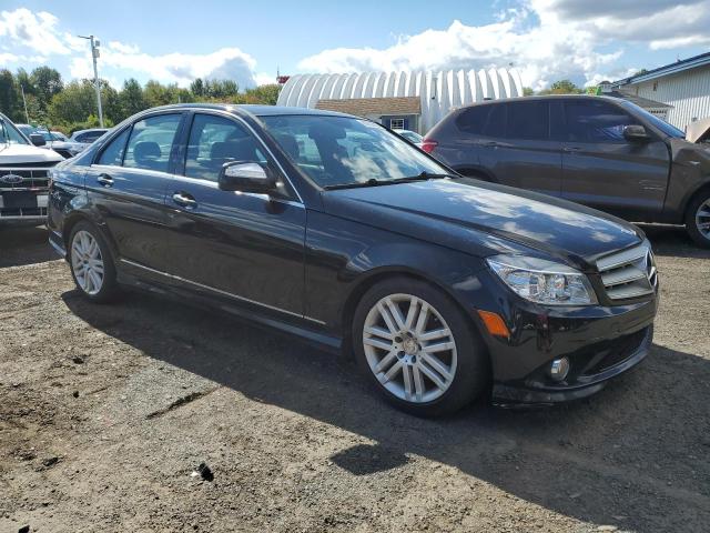 WDDGF81X19R059547 - 2009 MERCEDES-BENZ C 300 4MATIC BLACK photo 4