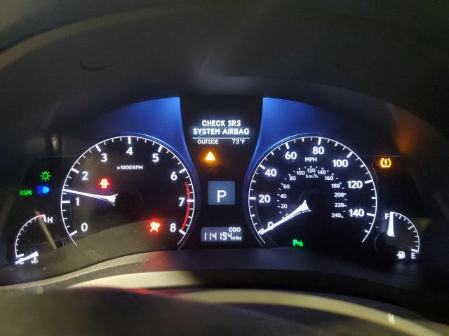 2T2BK1BA5DC191405 - 2013 LEXUS RX 350 BASE BLACK photo 9