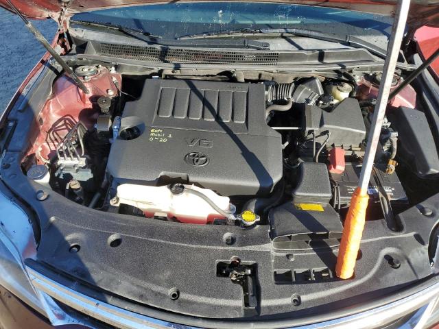 4T1BK1EB5DU012500 - 2013 TOYOTA AVALON BASE Կարմիր լուսանկար 11