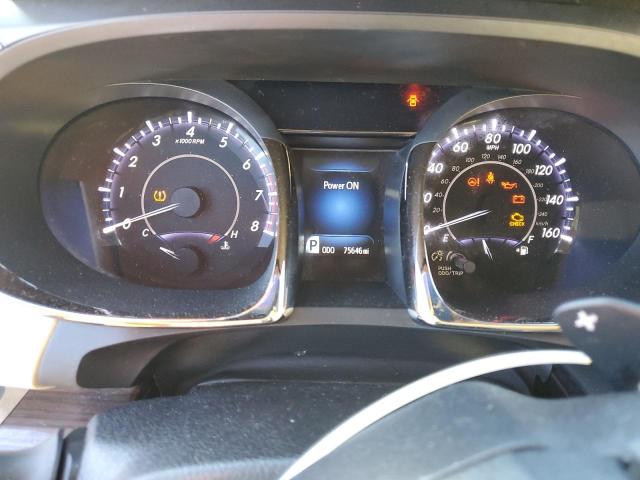 4T1BK1EB5DU012500 - 2013 TOYOTA AVALON BASE Կարմիր լուսանկար 9