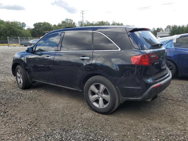 2HNYD2H46BH517242 - 2011 ACURA MDX TECHNOLOGY BLACK photo 2